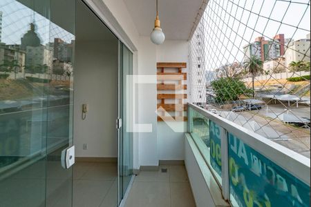 Varanda da Sala de apartamento para alugar com 2 quartos, 64m² em Buritis, Belo Horizonte