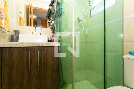 Casa de condomínio à venda com 55m², 3 quartos e 1 vaga Casa de condomínio à venda com 55m², 3 quartos e 1 vagaBanheiro da Suíte