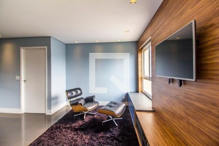 Sala de TV de apartamento para alugar com 1 quarto, 63m² em Melville Empresarial I E Ii, Barueri