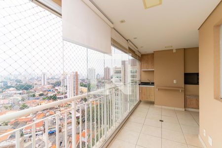 Varanda Gourmet de apartamento à venda com 3 quartos, 76m² em Vila Formosa, São Paulo