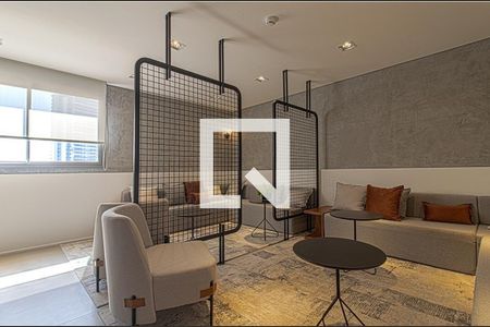 Apartamento à venda com 28m², 1 quarto e sem vaga Apartamento à venda com 28m², 1 quarto e sem vagaCoworking