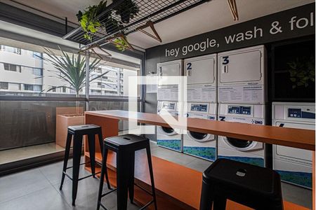 Apartamento à venda com 28m², 1 quarto e sem vaga Apartamento à venda com 28m², 1 quarto e sem vagaLavanderia