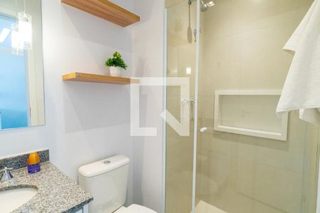 Banheiro de apartamento para alugar com 1 quarto, 29m² em São Judas, São Paulo