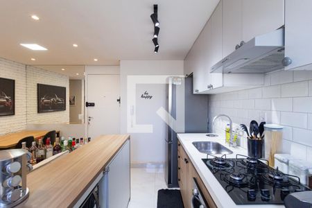 Apartamento à venda com 44m², 2 quartos e 1 vagaCozinha e área de serviço