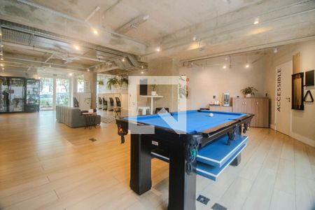 Studio para alugar com 27m², 1 quarto e sem vagaSalão de jogos