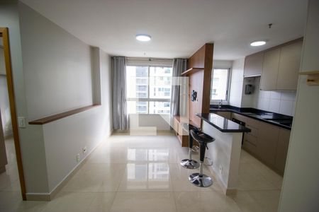Sala de apartamento para alugar com 1 quarto, 40m² em Sul (águas Claras), Brasília