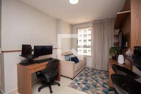 Sala de apartamento para alugar com 1 quarto, 40m² em Sul (águas Claras), Brasília