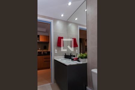 Studio para alugar com 25m², 1 quarto e sem vaga Studio para alugar com 25m², 1 quarto e sem vagaBanheiro