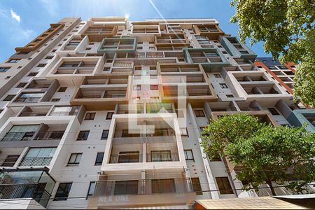 Studio para alugar com 25m², 1 quarto e sem vaga Studio para alugar com 25m², 1 quarto e sem vagaFachada