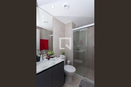 Studio para alugar com 25m², 1 quarto e sem vaga Studio para alugar com 25m², 1 quarto e sem vagaBanheiro