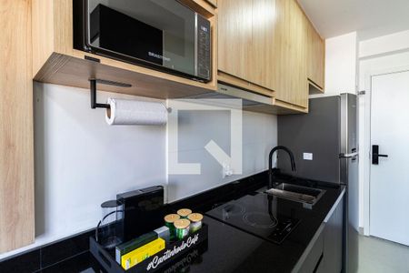 Studio à venda com 25m², 1 quarto e sem vagaCozinha