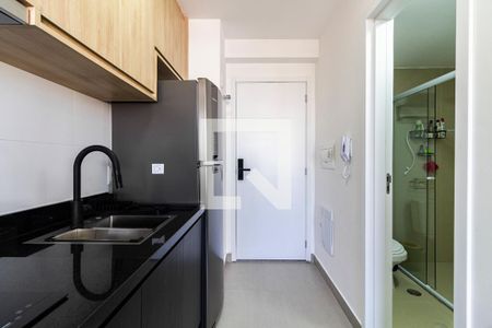 Studio à venda com 25m², 1 quarto e sem vagaCozinha