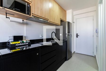 Studio à venda com 25m², 1 quarto e sem vagaCozinha