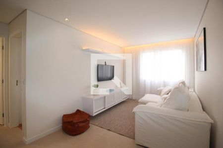 Sala de apartamento à venda com 1 quarto, 42m² em Indianópolis, São Paulo