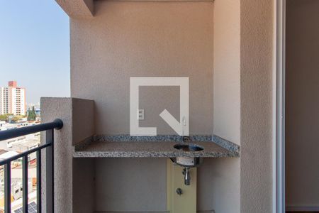 Varanda da Sala de apartamento para alugar com 2 quartos, 58m² em Vila Prudente, São Paulo