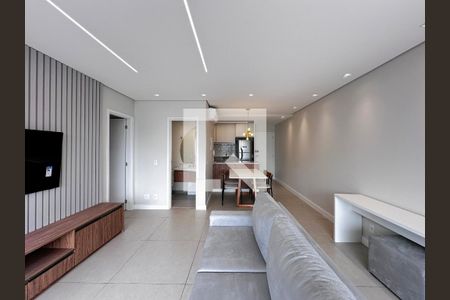 Sala de apartamento para alugar com 1 quarto, 64m² em Vila Cordeiro, São Paulo