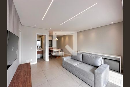 Sala de apartamento para alugar com 1 quarto, 64m² em Vila Cordeiro, São Paulo