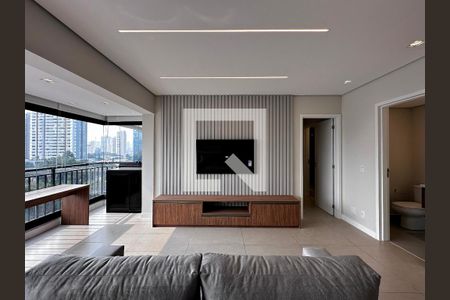 Sala de apartamento para alugar com 1 quarto, 64m² em Vila Cordeiro, São Paulo