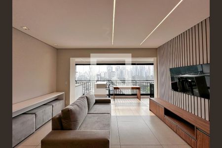 Sala de apartamento para alugar com 1 quarto, 64m² em Vila Cordeiro, São Paulo