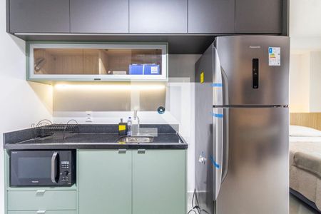 Studio à venda com 33m², 1 quarto e sem vaga Studio à venda com 33m², 1 quarto e sem vagaCozinha