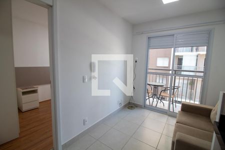 Sala de apartamento para alugar com 1 quarto, 28m² em Jardim Caravelas, São Paulo