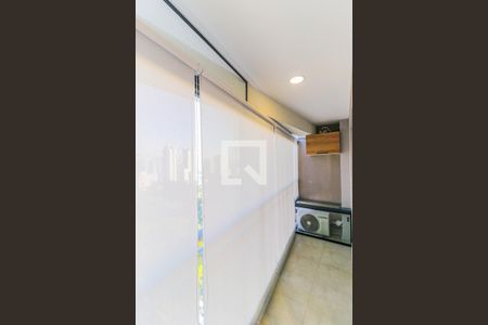 Varanda de apartamento à venda com 1 quarto, 35m² em Santo Amaro, São Paulo