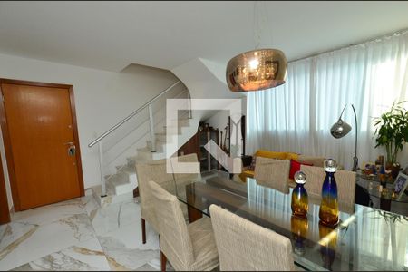 Sala de estar de apartamento à venda com 3 quartos, 265m² em Sion, Belo Horizonte