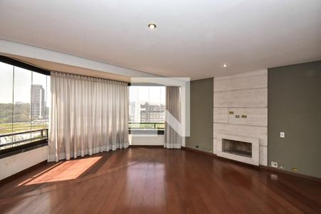 Sala de apartamento à venda com 4 quartos, 360m² em Jardim Fonte do Morumbi, São Paulo