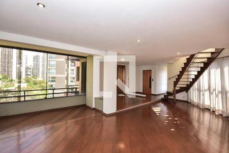 Sala de apartamento à venda com 4 quartos, 360m² em Jardim Fonte do Morumbi, São Paulo