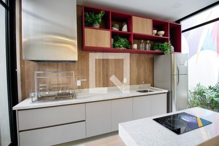 Studio à venda com 24m², 1 quarto e sem vagaÁrea Comum - Espaço Gourmet