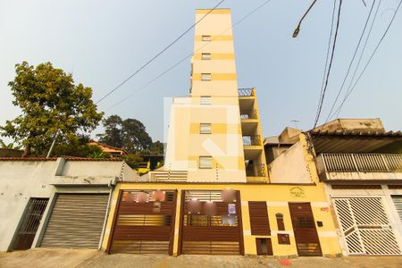 Apartamento para alugar com 34m², 2 quartos e sem vagaFachada + Plaquinha