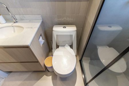 Studio à venda com 27m², 1 quarto e sem vaga Studio à venda com 27m², 1 quarto e sem vagaBanheiro