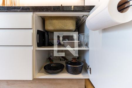 Studio à venda com 27m², 1 quarto e sem vaga Studio à venda com 27m², 1 quarto e sem vagaCozinha