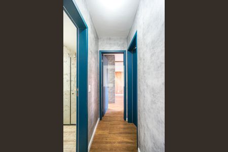 Apartamento à venda com 50m², 2 quartos e 1 vaga Apartamento à venda com 50m², 2 quartos e 1 vagaCorredor dos quartos