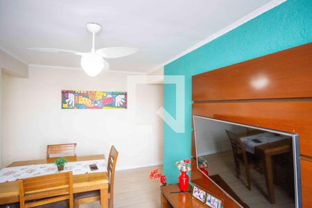 Sala de apartamento à venda com 3 quartos, 70m² em Cidade Ademar, Diadema