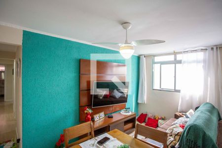 Sala de apartamento à venda com 3 quartos, 70m² em Cidade Ademar, Diadema