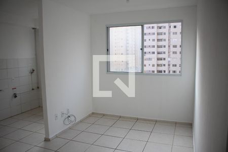 Sala de apartamento para alugar com 2 quartos, 48m² em Jk , Contagem