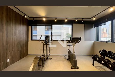 Studio para alugar com 18m², 1 quarto e sem vaga Studio para alugar com 18m², 1 quarto e sem vagaAcademia