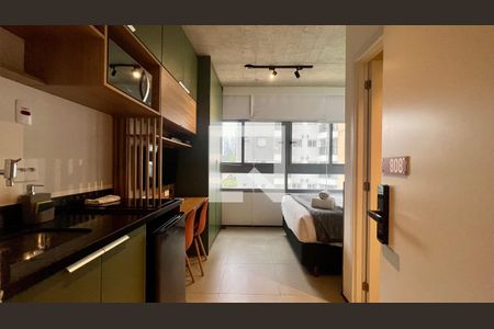 Studio para alugar com 18m², 1 quarto e sem vaga Studio para alugar com 18m², 1 quarto e sem vagaCozinha