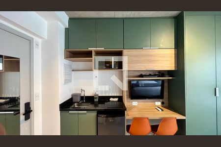 Studio para alugar com 18m², 1 quarto e sem vaga Studio para alugar com 18m², 1 quarto e sem vagaCozinha