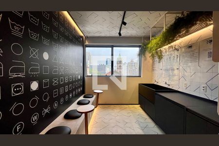 Studio para alugar com 18m², 1 quarto e sem vaga Studio para alugar com 18m², 1 quarto e sem vagaLavanderia