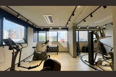 Studio para alugar com 18m², 1 quarto e sem vaga Studio para alugar com 18m², 1 quarto e sem vagaAcademia