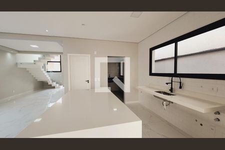 Casa de condomínio à venda com 211m², 3 quartos e 2 vagasCozinha