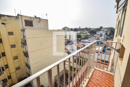 Varanda da Sala de apartamento para alugar com 1 quarto, 62m² em Méier, Rio de Janeiro
