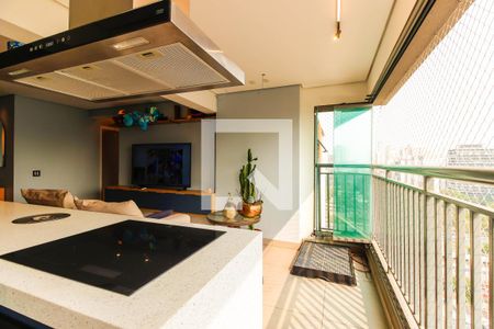 Apartamento à venda com 81m², 1 quarto e 2 vagas Apartamento à venda com 81m², 1 quarto e 2 vagasSacada e Espaço Gourmet