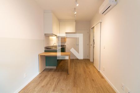 Sala/Cozinha de apartamento para alugar com 1 quarto, 33m² em Butantã, São Paulo