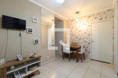 Sala de apartamento para alugar com 2 quartos, 47m² em Parque São Sebastião, Ribeirão Preto