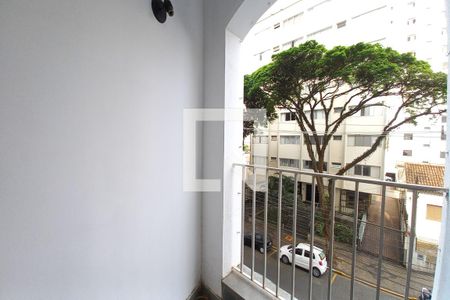 Varanda da Sala  de apartamento para alugar com 1 quarto, 55m² em Vila Itapura, Campinas