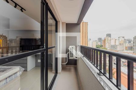 Varanda de apartamento para alugar com 1 quarto, 28m² em Pinheiros, São Paulo