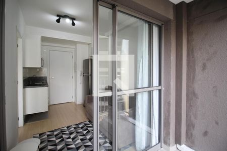 Varanda  de apartamento para alugar com 1 quarto, 27m² em Vila Nova Conceição, São Paulo